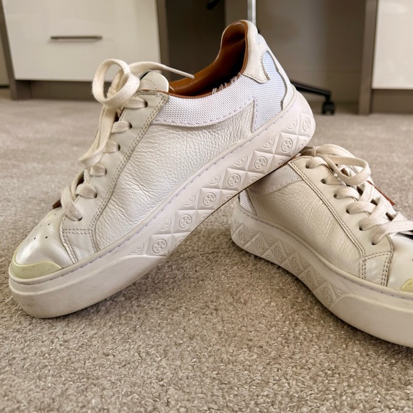 Tory Burch Ladybug White Sneakers | 8 - Picture 5 of 11